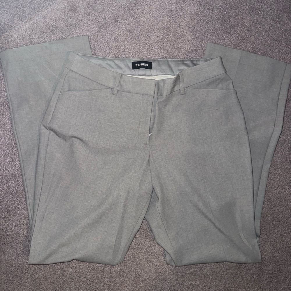 Express Women’s Light Gray Dress Pants